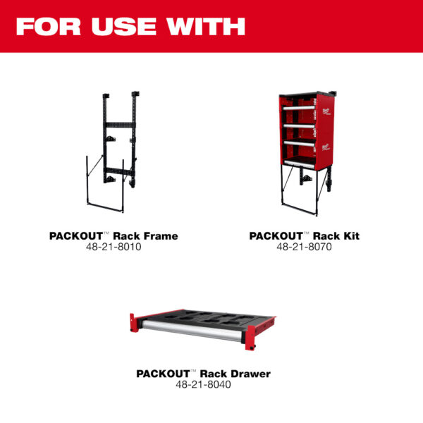 MILWAUKEE PACKOUT™ Rack Drawer - Image 5