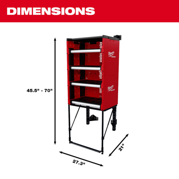 MILWAUKEE PACKOUT™ Rack Kit - Image 3