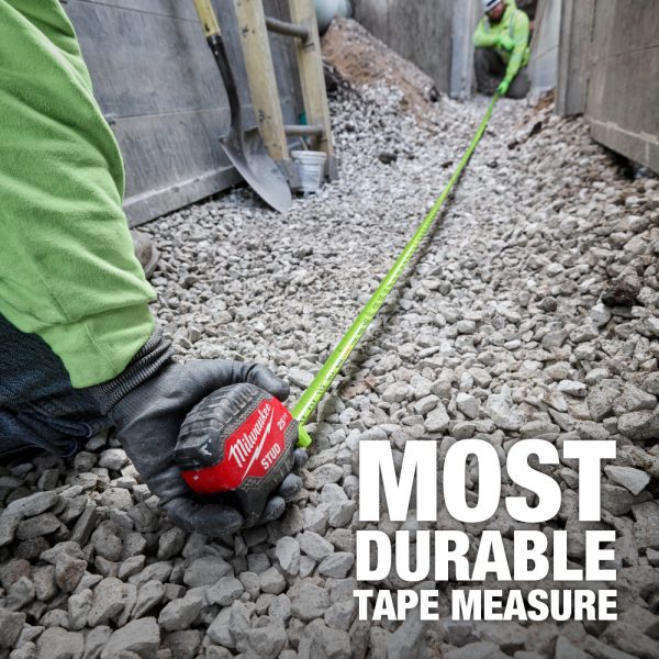 MILWAUKEE 8m/26ft STUD™ Tape Measure - Image 8