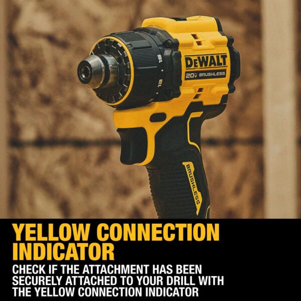 DEWALT 20V MAX * ATOMIC™ Multi- Head Drill/ Driver (Tool Only) - Image 7