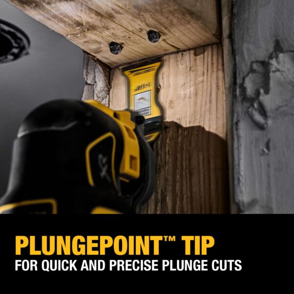 DEWALT 1-1/4" PLUNGEPOINT™ General Purpose Oscillating Blade (10 Pk) - Image 4