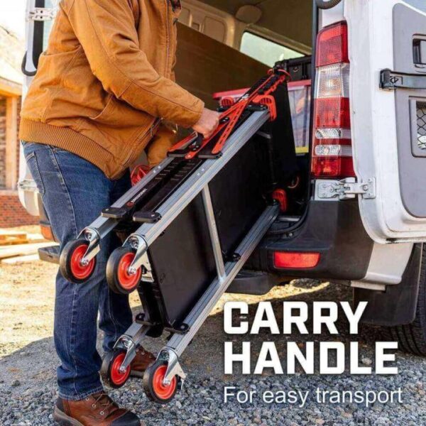 CRESCENT SiteRunner Folding Jobsite Cart - Image 3