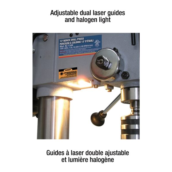 KING Drill Press 13" Floor Model - Image 2