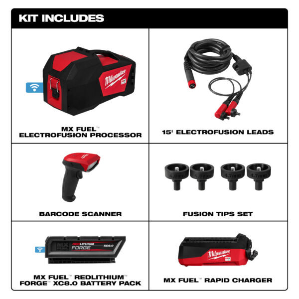 MILWAUKEE MX FUEL™ Electrofusion Processor - Image 4