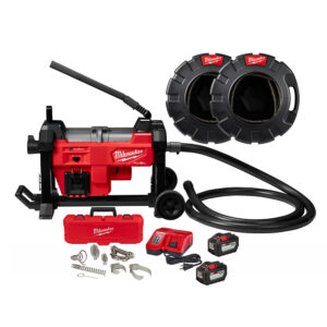 MILWAUKEE M18 FUEL™ Sewer Sectional Machine w/ CABLE-DRIVE™ 1-1/4" Kit