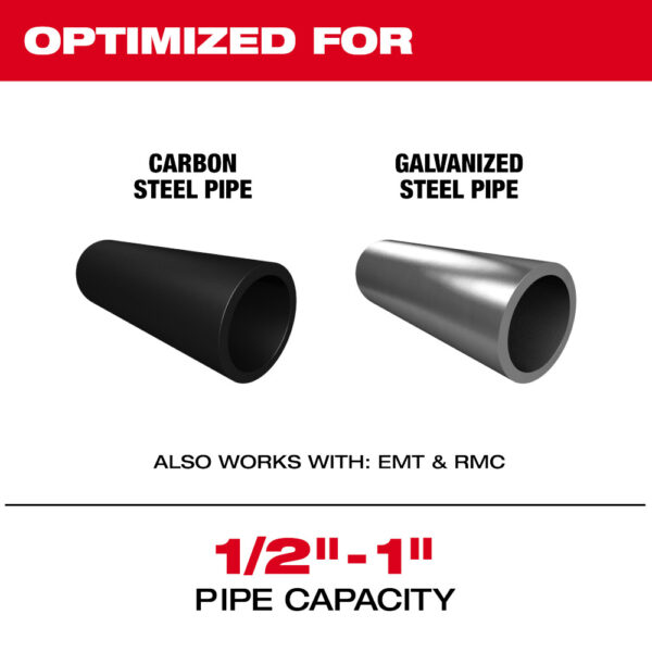 MILWAUKEE M18 FUEL™ ½”-1” Steel Pipe Cutter - Image 7