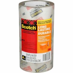 3M SCOTCH Storage and Packaging Tape 48mm x 50m 4/pk