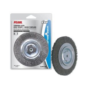 PEARL 8&quot; Wire Wheel for Bench Grinder