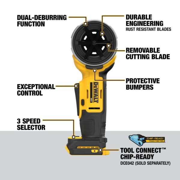 DEWALT 20V MAX* Pipe Deburring Tool (Tool Only) - Image 4