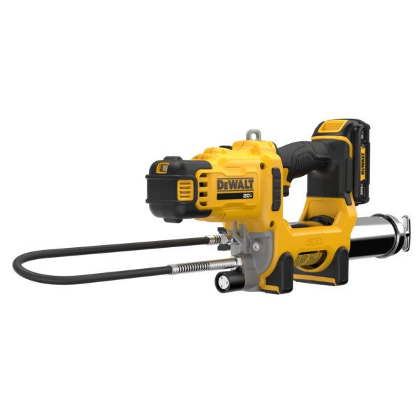 DEWALT 20V MAX* Cordless 10,000 PSI Variable 2-Speed Grease Gun Kit - Image 2