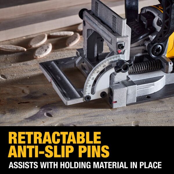 DEWALT 20V MAX* XR® Brushless Cordless Biscuit Joiner (Tool Only) - Image 8
