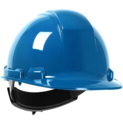 Blue Hard Hat with black head band