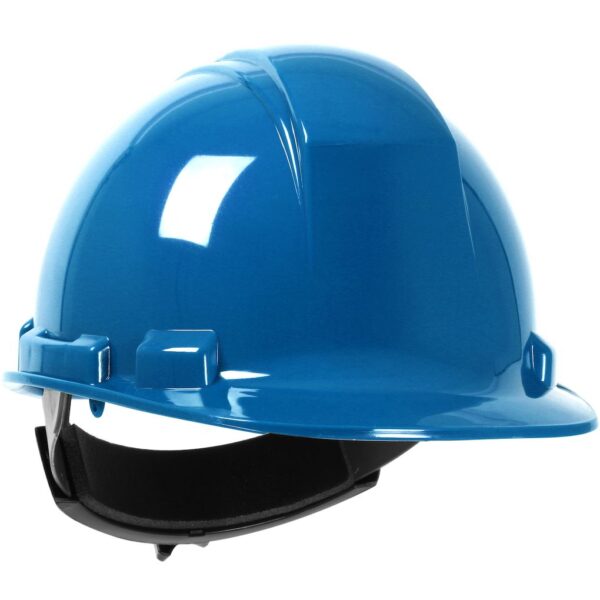 Blue Hard Hat with black head band