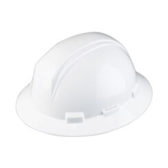 White Full Brim Hard Hat