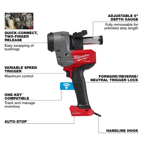 MILWAUKEE M18 FUEL™ Covered Conductor Cable Stripper - Image 3