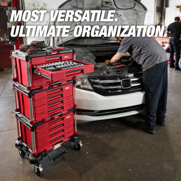 MILWAUKEE 15pc. SAE Combination Wrench Set with Tray for PACKOUT™ Drawers - Image 8