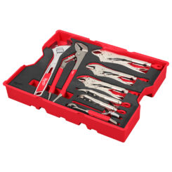 MILWAUKEE 9pc. Pliers & Wrench Set with Tray for PACKOUT™ Drawers