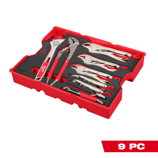 MILWAUKEE 9pc. Pliers & Wrench Set with Tray for PACKOUT™ Drawers - Image 2
