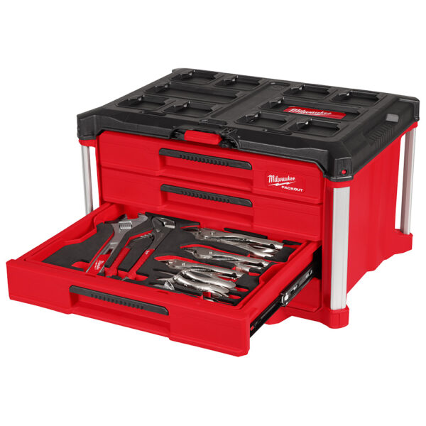 MILWAUKEE 64pc. Hand Tool Set with PACKOUT™ 4-Drawer Tool Box