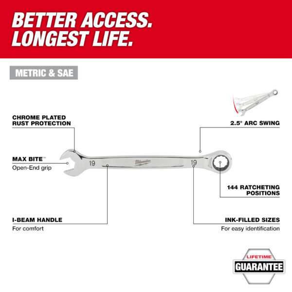 MILWAUKEE 366 Pc. Master Mechanics Hand Tool Set with PACKOUT™ Drawers and Dolly - Image 7