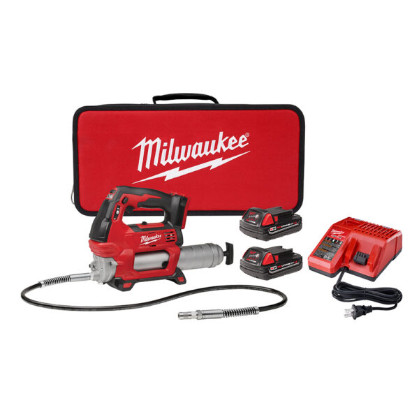 MILWAUKEE® M18™ Cordless 2-Speed Grease Gun Kit