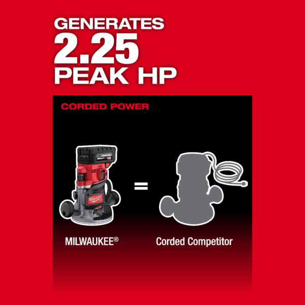 MILWAUKEE M18 FUEL™ 1/2" Router (Tool Only) - Image 7