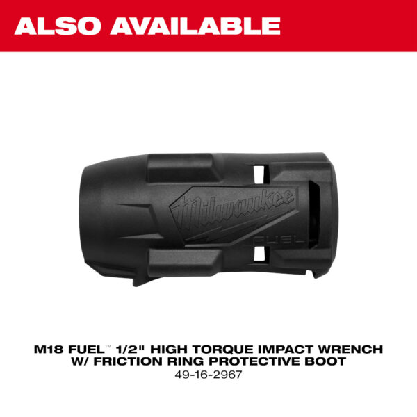 MILWAUKEE M18 FUEL™ 1/2" High Torque Impact wrench w/ Friction Ring Kit - Image 5