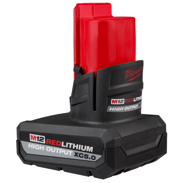 MILWAUKEE M12 REDLITHIUM HO XC5.0 Battery Pack - Image 2