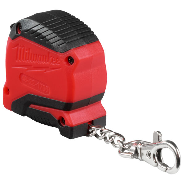 MILWAUKEE 6ft/2m Keychain Tape Measure - Image 3