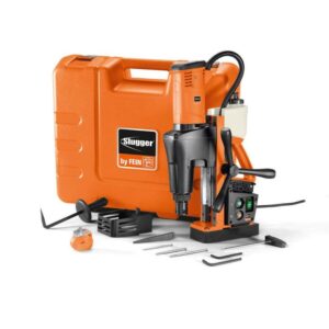 FEIN JME USA 202M Mag Drill Kit with an orange case