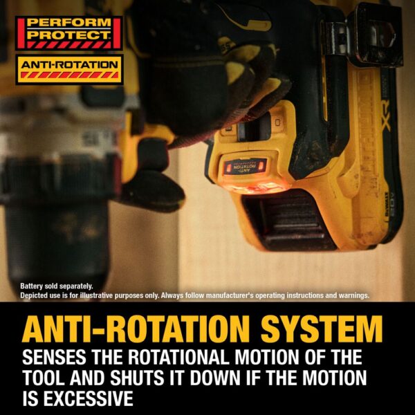 DEWALT 20V MAX* XR® Brushless Cordless 1/2 in. Drill/Driver (Tool Only) - Image 8