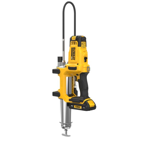 DEWALT 20V MAX* Cordless 10,000 PSI Variable 2-Speed Grease Gun Kit - Image 2