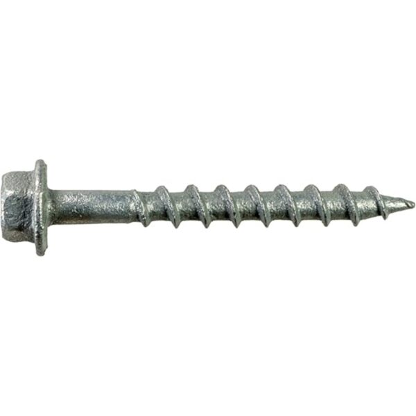 SST SD Structural Connector Screw #9 x 1-1/2", Galv, 1/4" Hex, 100/Box - Image 2