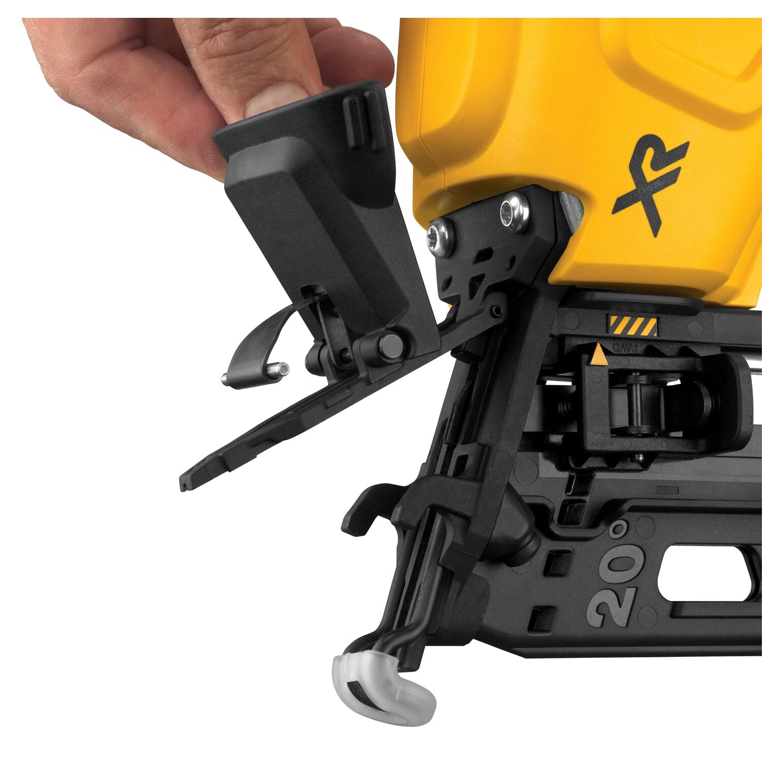 DEWALT 20V MAX* XR® 16 GA Angled Finish Nailer Kit - Image 6