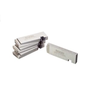 RIDGID universal alloy pipe threading dies for 1/2 inch to 3/4 inch NPT applications