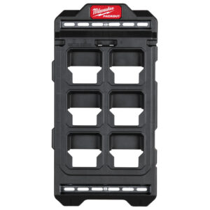 Milwaukee PACKOUT Compact Wall Plate 48-22-8496 modular wall mounting panel with reinforced tracks for tool storage system