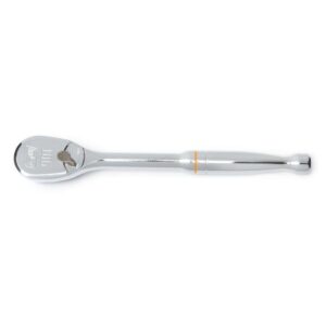 1/2 in 90-tooth teardrop ratchet with chrome finish
