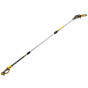 DEWALT DCPS620P1 20V MAX XR cordless pole saw with extended reach and 8 in. bar and chain