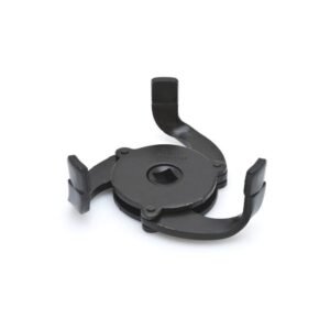 GEARWRENCH 3288D 3/8″ drive universal 3 jaw oil filter wrench top view showing adjustable self-tightening jaws and center square drive opening oil filter removal tool product image