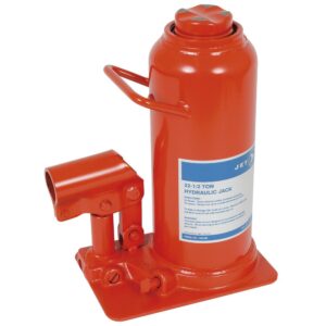 140109 JET 22-1/2 Ton Hydraulic Bottle Jack with cleated steel saddle and carrying handle product image