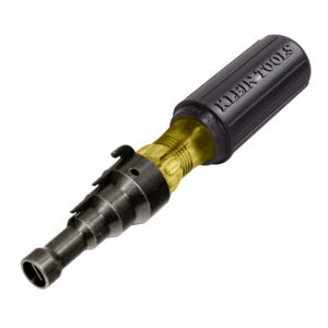 85191 Klein Tools Conduit Fitting & Reaming Screwdriver product image showing the combination EMT conduit reamer, fitting driver, and cushion-grip handle.