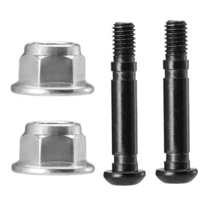 ASP2400D EGO Shear Pin Kit product image showing two replacement shear pins and two lock nuts for EGO POWER+ 24" and 28" 2-stage snow blowers.