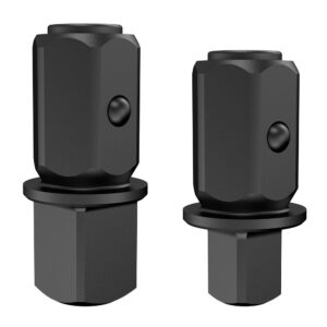 DCFA5101 DEWALT 3/8 in. and 1/2 in. replacement anvil set for DCF510 sealed head ratchet, product image showing both genuine replacement anvils side by side.