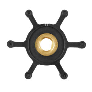 MILWAUKEE 49-16-2771-S replacement impeller for the M18 Transfer Pump shown from the front on a white background