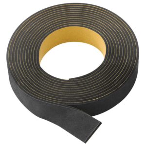 DEWALT DWS5032 118" TrackSaw replacement friction strip, coiled product image showing the black adhesive-backed glide material