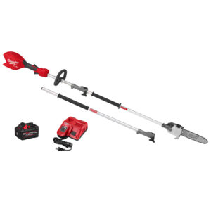 MILWAUKEE 3016-21PS M18 FUEL 10″ Pole Saw with QUIK-LOK kit, extension, FORGE battery and charger product image