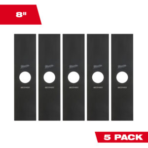 MILWAUKEE 49-16-2815 8″ replacement edger blades, 5-pack product image