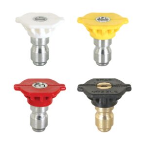 BE 85.210.030BEP 3.0 pressure washer nozzle set with 0°, 15°, 40° and soaper tips product image