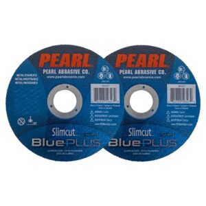 PEARL CWBLU06A SlimCut Blue Plus Type 1 metal and stainless steel cut-off wheels product image
