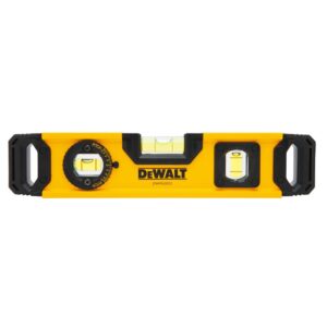 DEWALT DWHT43003 9" magnetic torpedo level with rotating vial product image